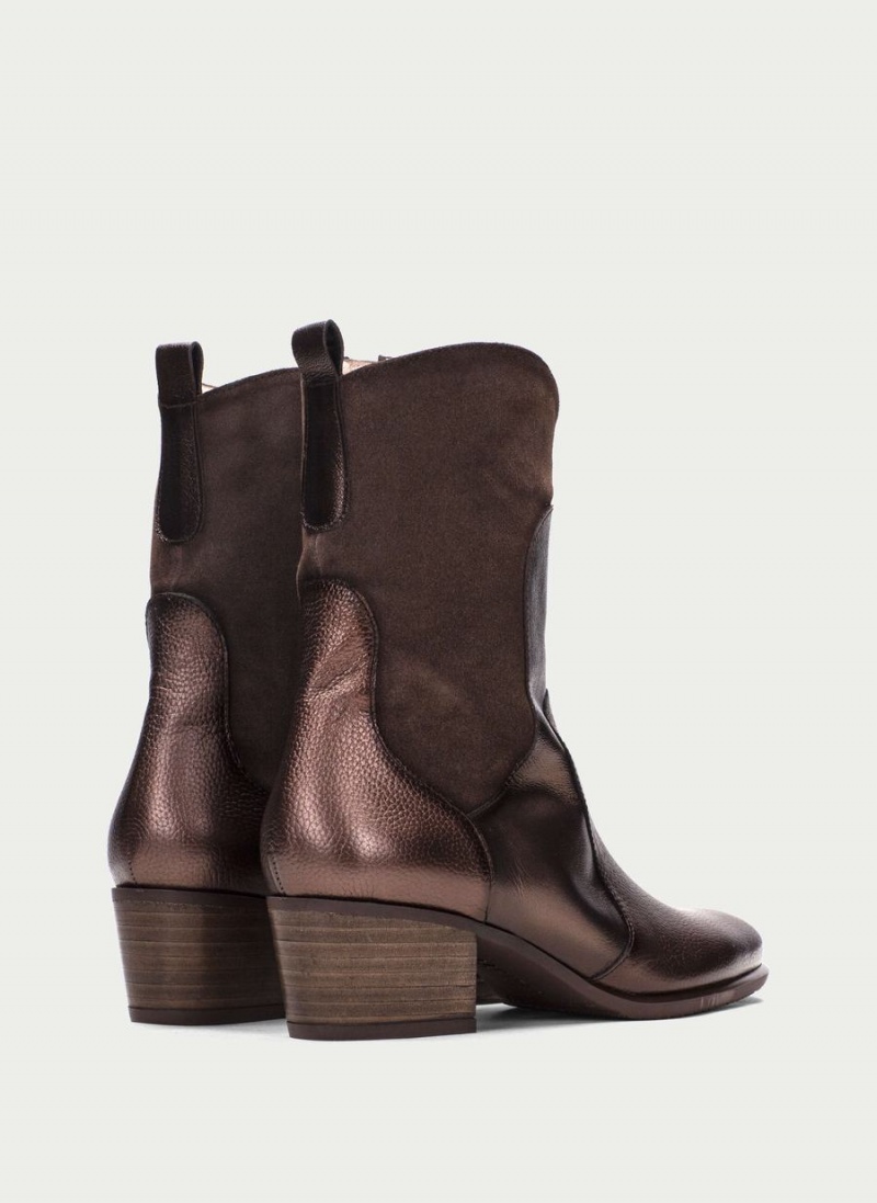 Hispanitas Madeira Női Western Csizma Barna | UIP7755FP