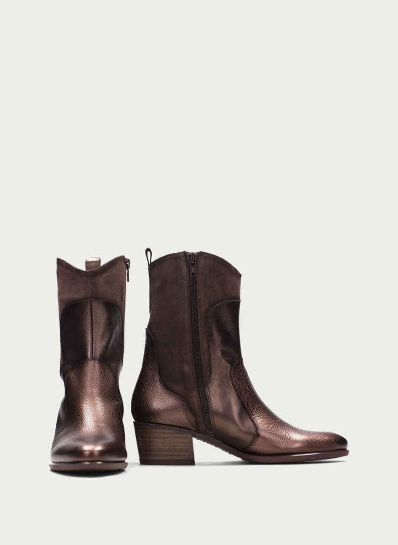 Hispanitas Madeira Női Western Csizma Barna | UIP7755FP