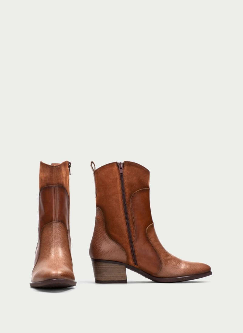 Hispanitas Madeira Női Western Csizma Sötétbarna | HRS6563DA