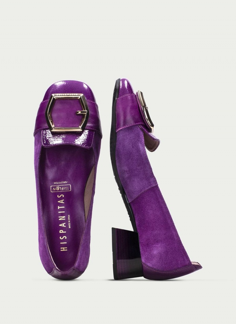Hispanitas Manila Női Balerina Cipő Lila | OBV999LT