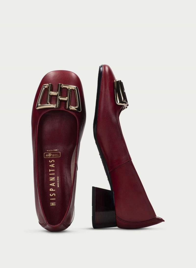Hispanitas Manila Női Balerina Cipő Piros | PYQ9130TI