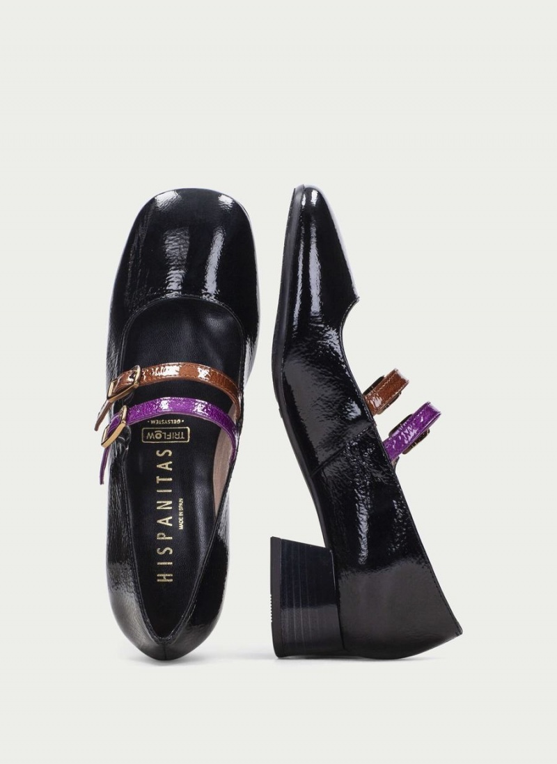 Hispanitas Manila Női Mary Jane Cipő Fekete | ROD2949SA