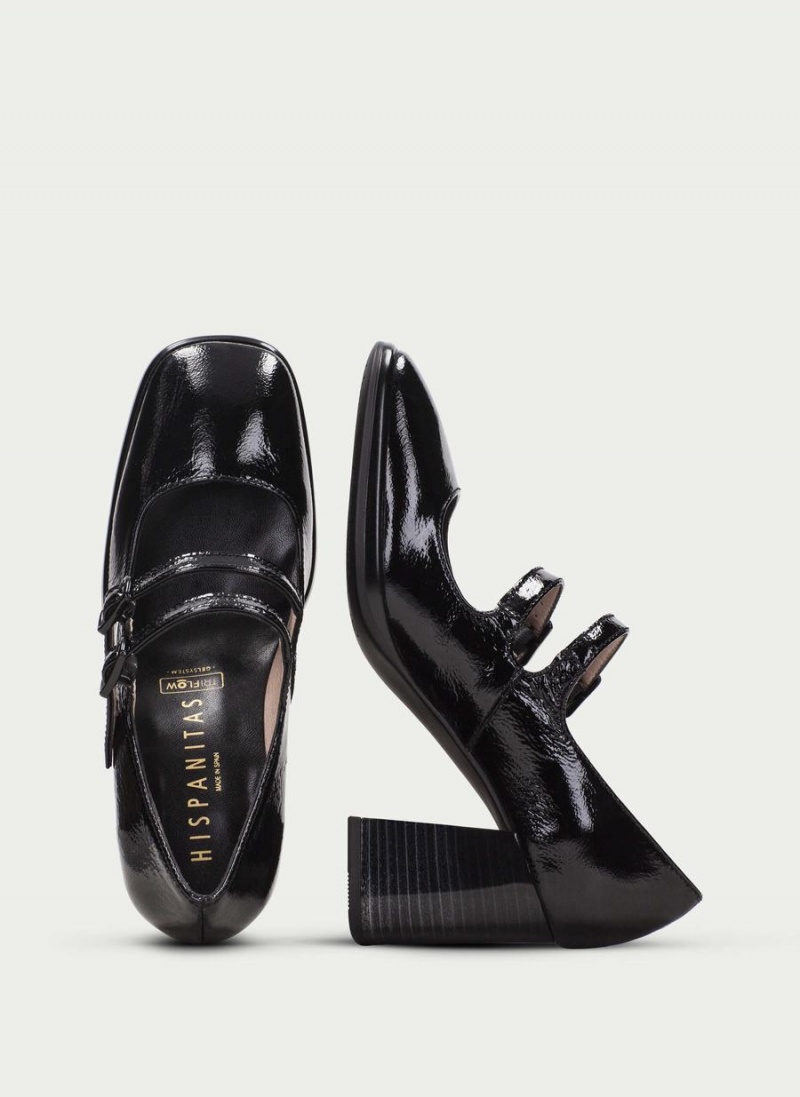 Hispanitas Monaco Női Mary Jane Cipő Fekete | JEI4155LO