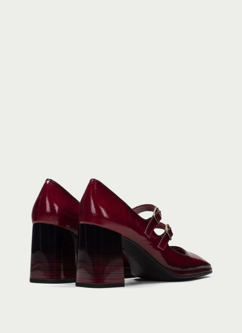 Hispanitas Monaco Női Mary Jane Cipő Piros | RAF9077WB