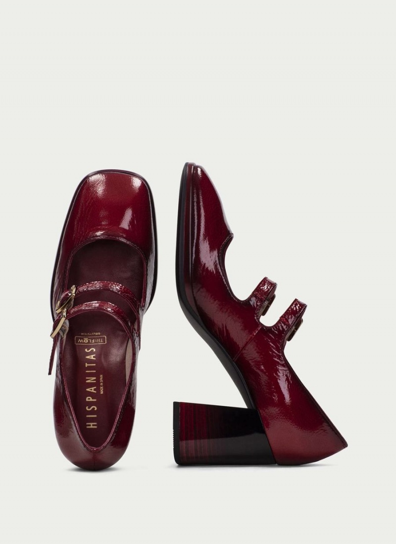 Hispanitas Monaco Női Mary Jane Cipő Piros | RAF9077WB