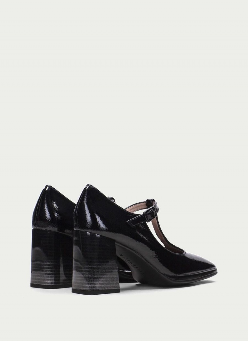 Hispanitas Monaco T Pántos Női Magassarkú Fekete | JTH1290PH