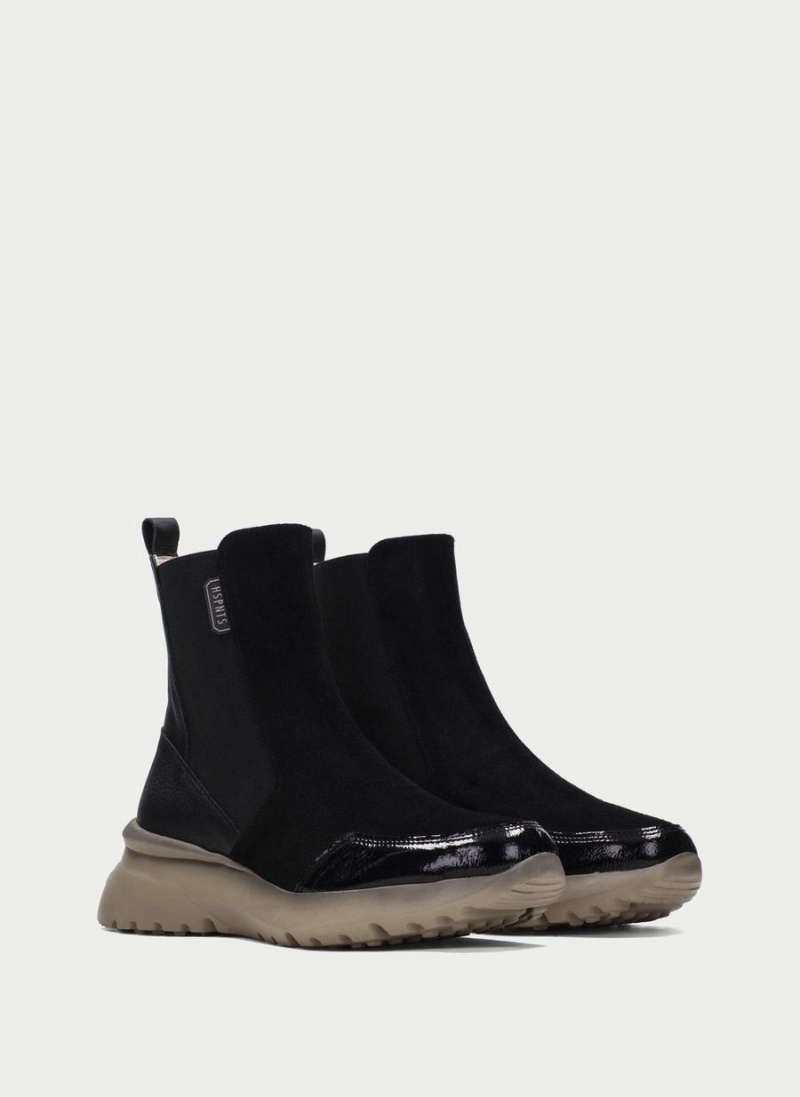 Hispanitas Polinesia Női Bokacsizma Sport Fekete | OHC2280WY