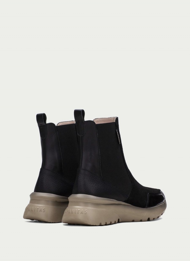 Hispanitas Polinesia Női Bokacsizma Sport Fekete | OHC2280WY