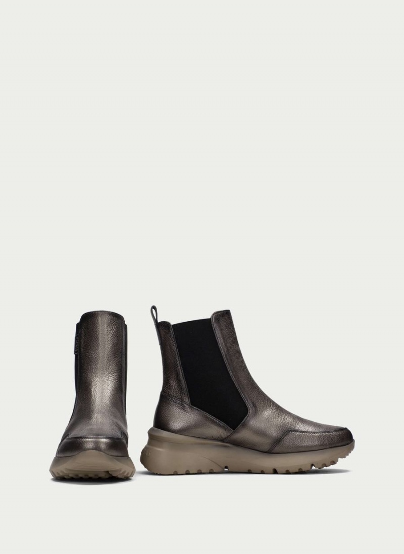 Hispanitas Polinesia Női Bokacsizma Sport Titán | OUD7552VA