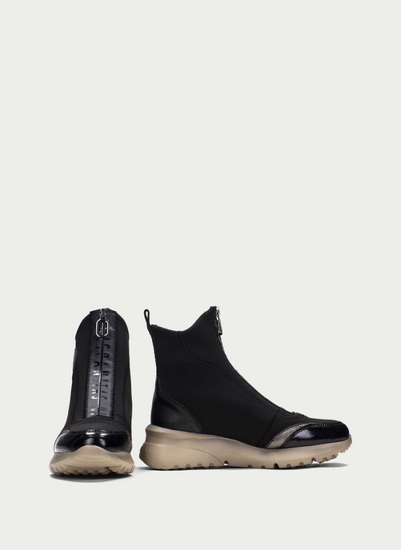 Hispanitas Polinesia Női Bokacsizma Sport Fekete | ANE8982VT