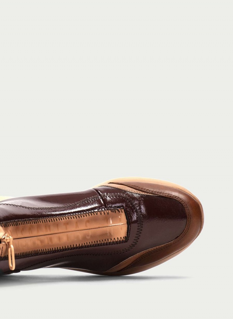 Hispanitas Polinesia Női Bokacsizma Sport Sötétbarna | CAR5238ED