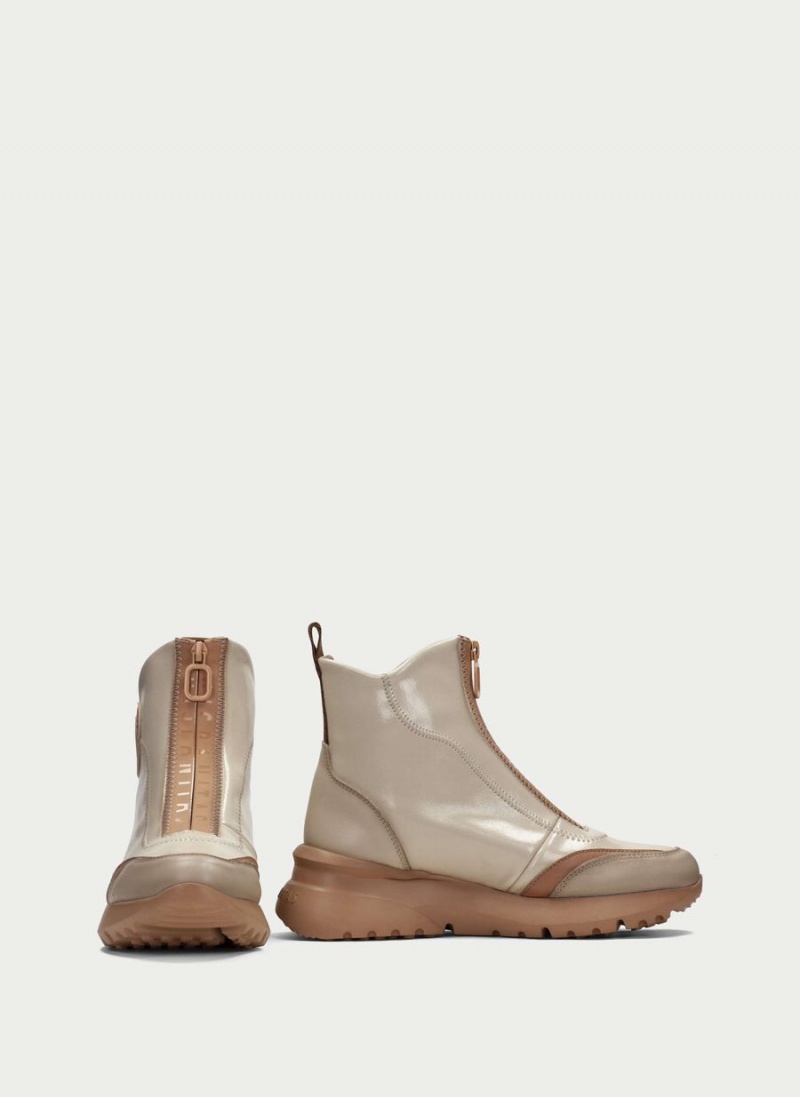 Hispanitas Polinesia Női Bokacsizma Sport Fehér | XZL8857GQ