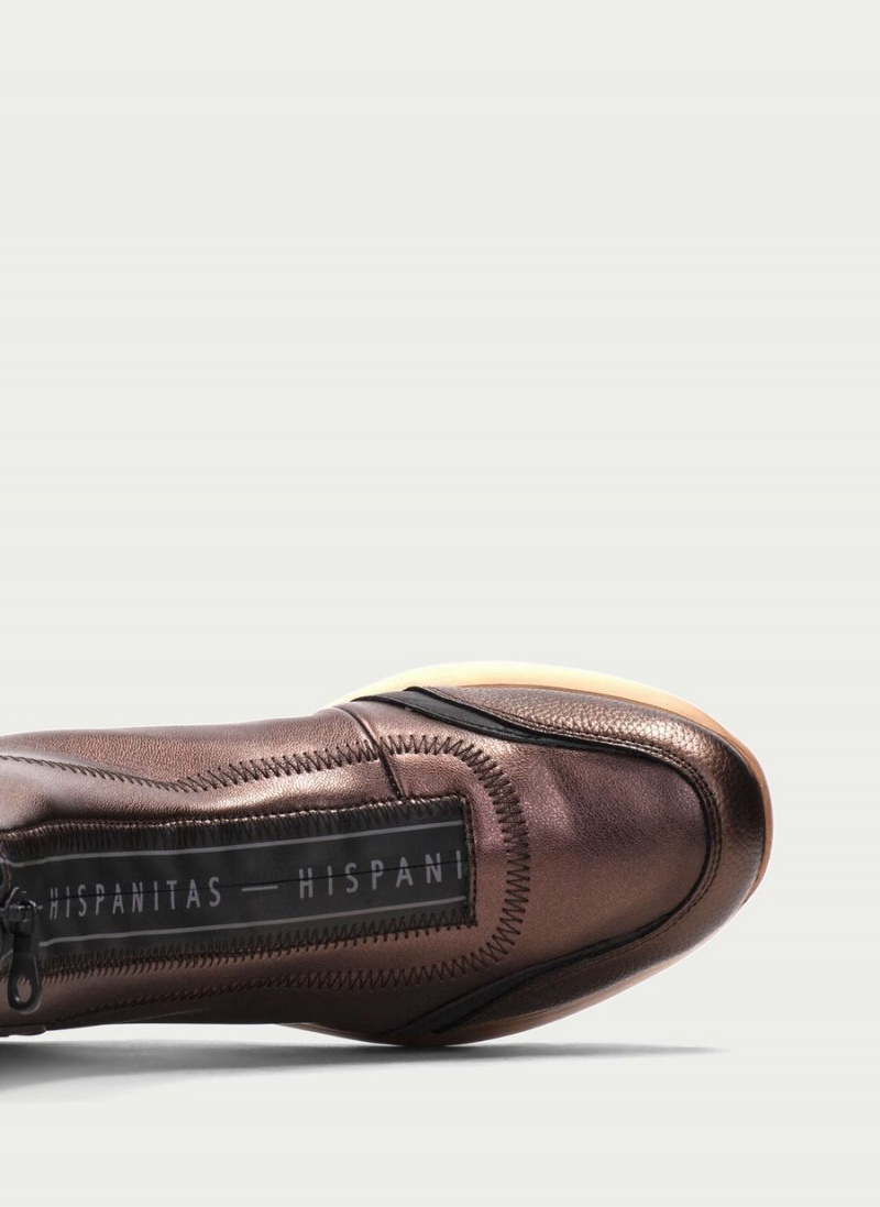 Hispanitas Polinesia Női Bokacsizma Sport Barna | FZM8434NV