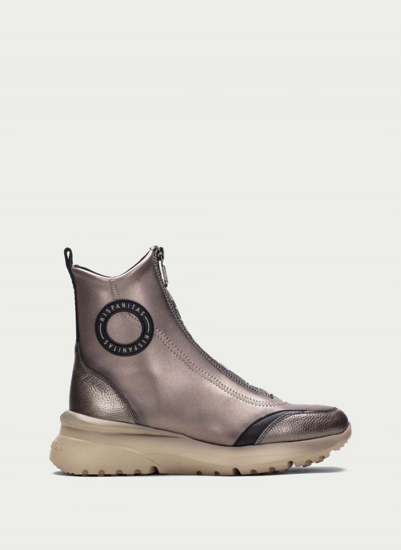 Hispanitas Polinesia Női Bokacsizma Sport Titán | UQH9212KZ