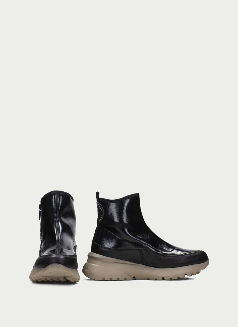 Hispanitas Polinesia Női Bokacsizma Sport Fekete | MEW3534VD