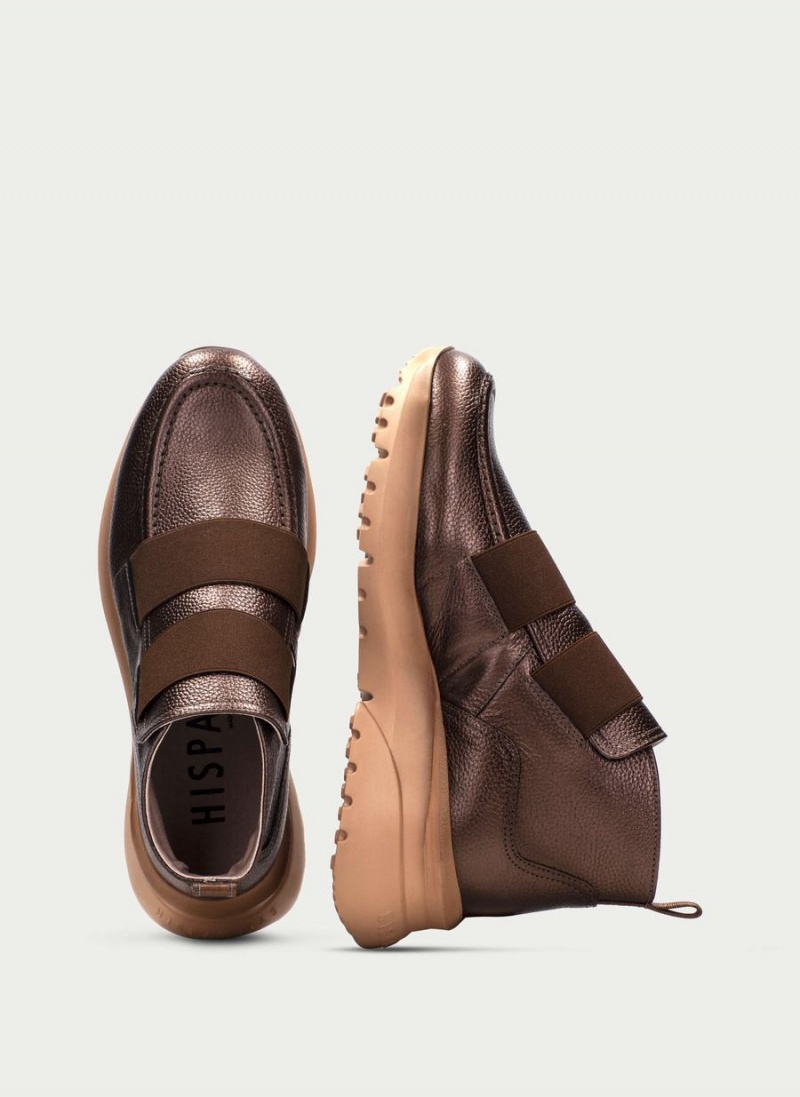 Hispanitas Polinesia Női Bokacsizma Sport Barna | OHC4847FN