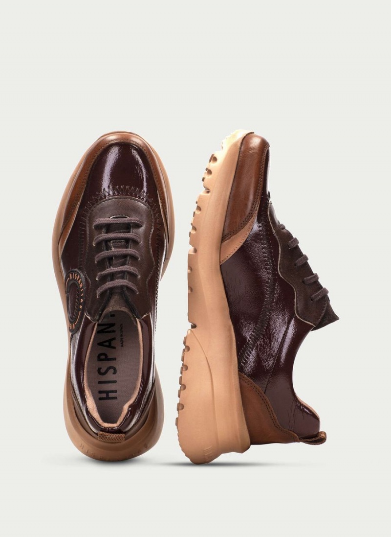 Hispanitas Polinesia Női Sportcipő Sötétbarna | ARO6584AK