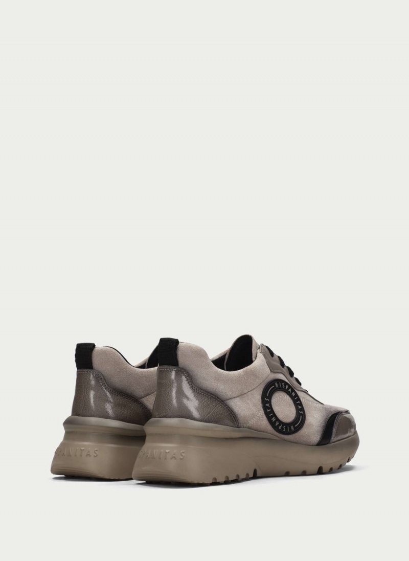 Hispanitas Polinesia Női Sportcipő Szürke Barna Fehér | TCL1689BA