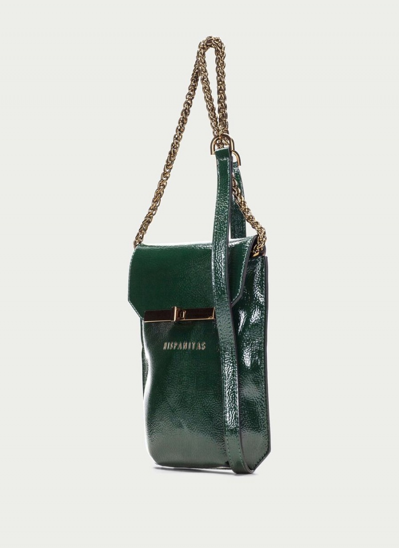 Hispanitas Portamoviles Női Mobil Táska Zöld | HSF7429LL