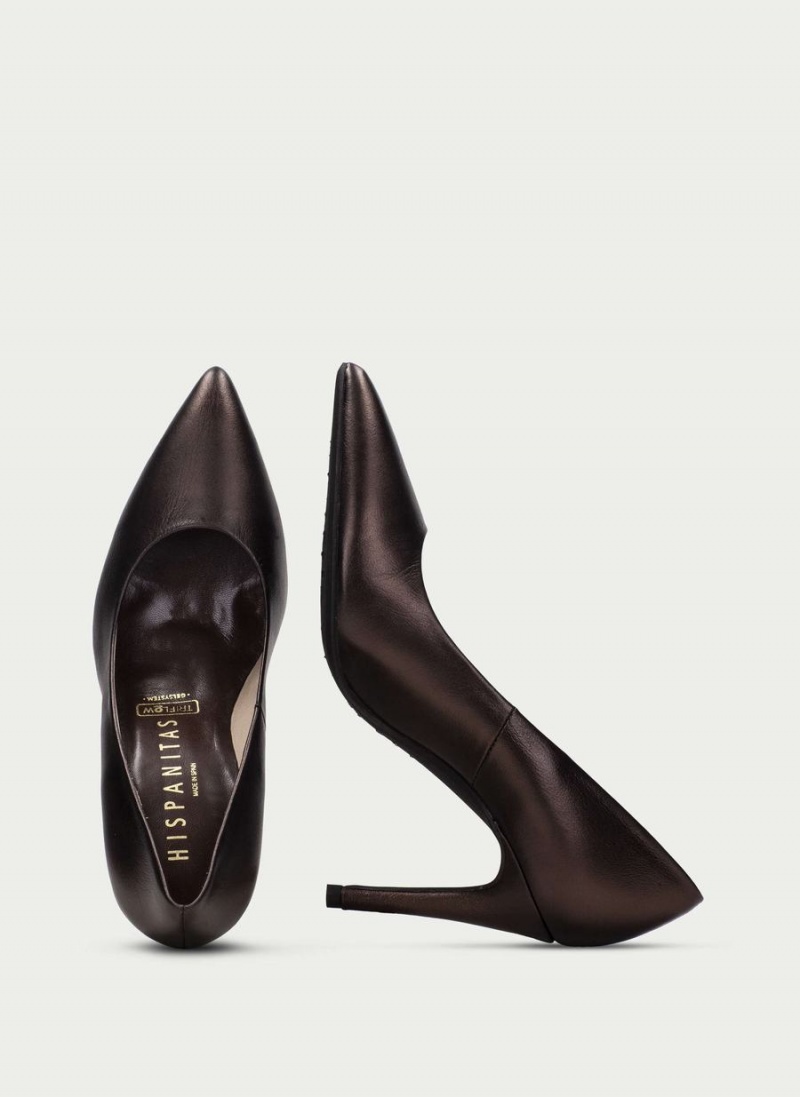 Hispanitas Samanta Női Magassarkú Barna | UMJ6743BE