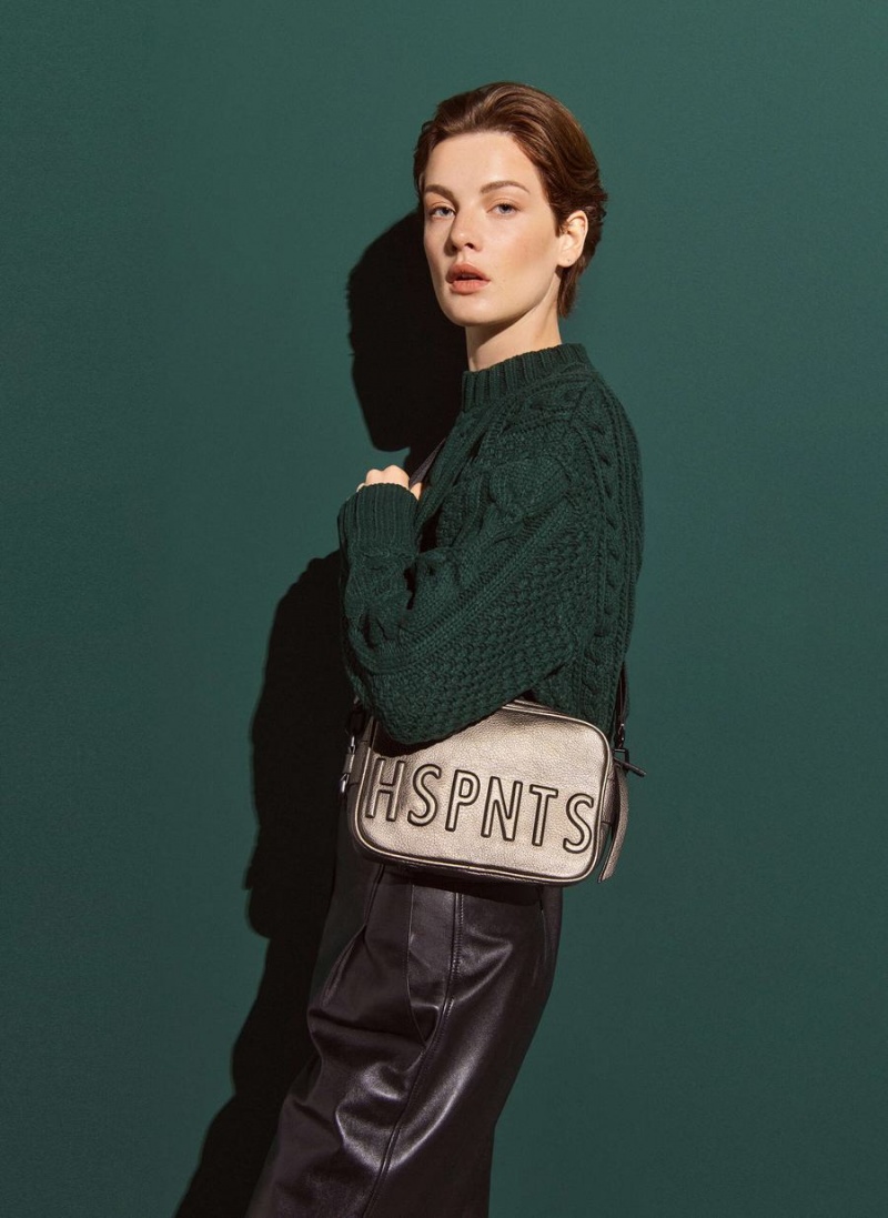 Hispanitas Shoulder Női Táskák Arany | QMI4054SO