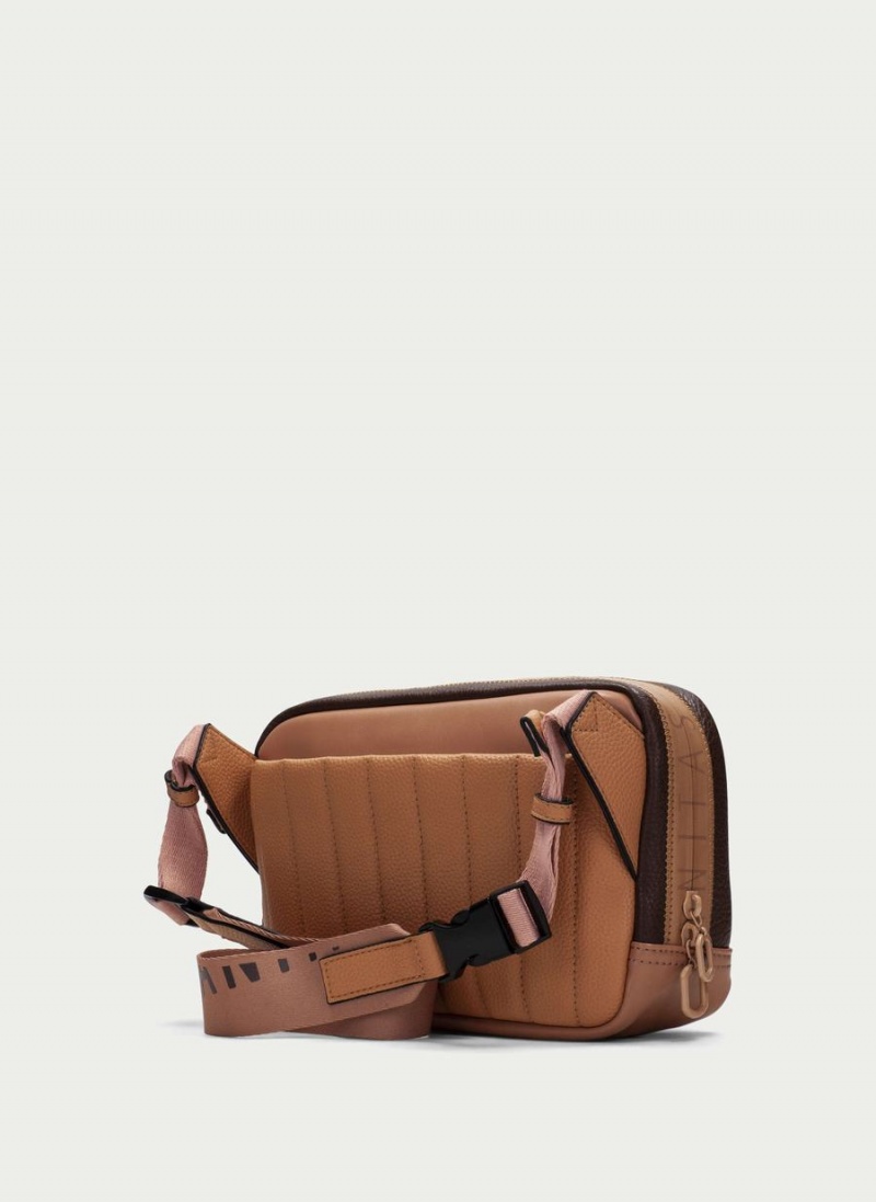 Hispanitas Shoulder Női Táskák Barna Sárgabarack | GUW2669RN