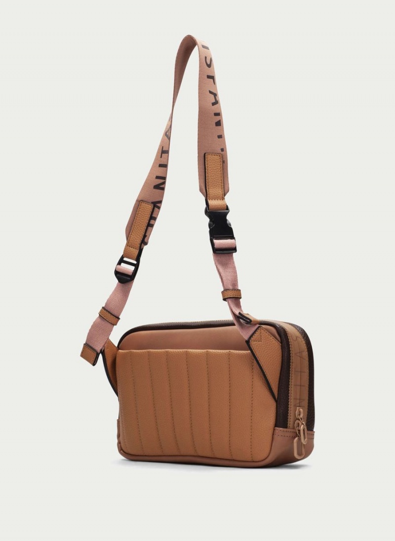 Hispanitas Shoulder Női Táskák Barna Sárgabarack | GUW2669RN