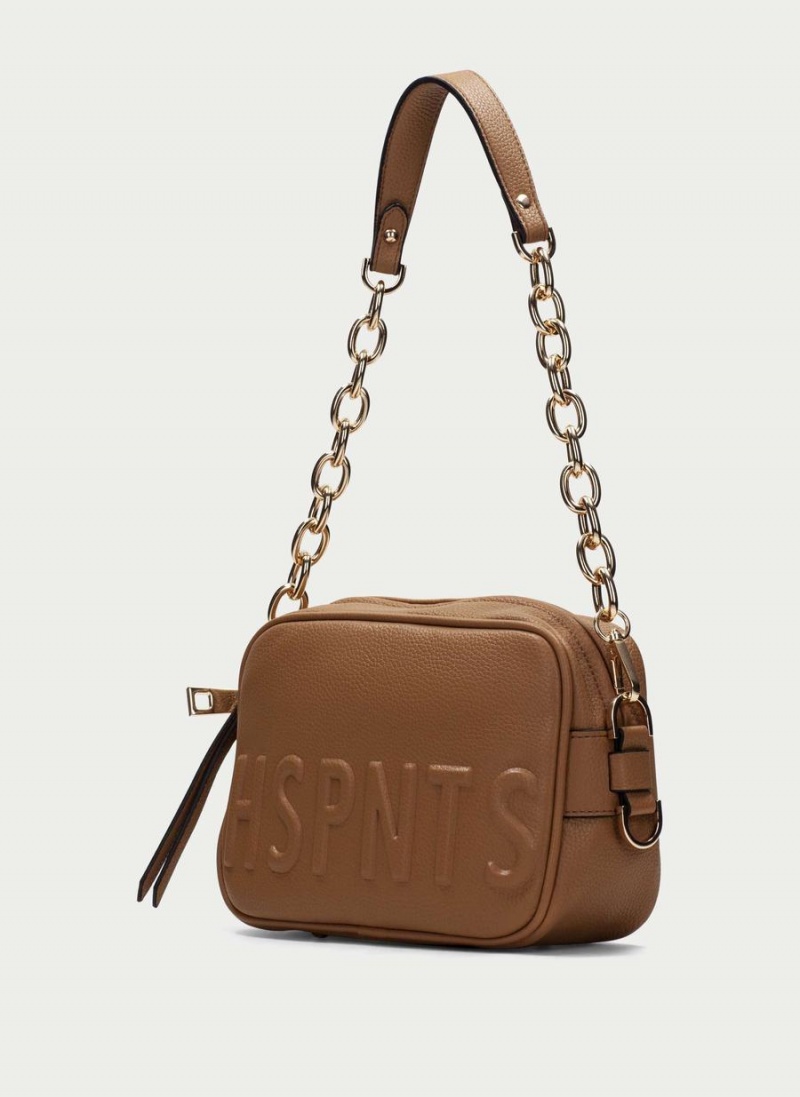 Hispanitas Shoulder Női Táskák Barna | AQM886VL