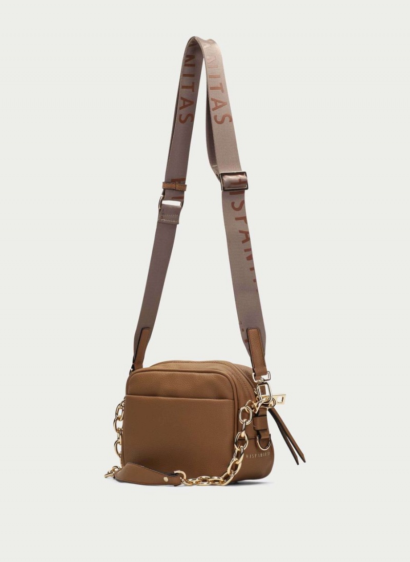 Hispanitas Shoulder Női Táskák Barna | AQM886VL