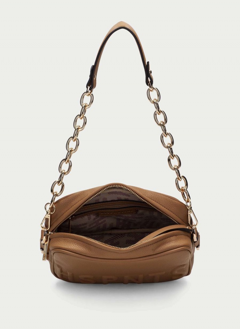 Hispanitas Shoulder Női Táskák Barna | AQM886VL