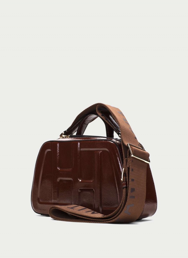 Hispanitas Shoulder Női Táskák Barna | DUF6686YN