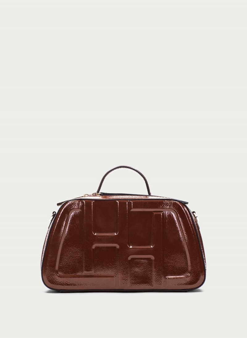 Hispanitas Shoulder Női Táskák Barna | DUF6686YN