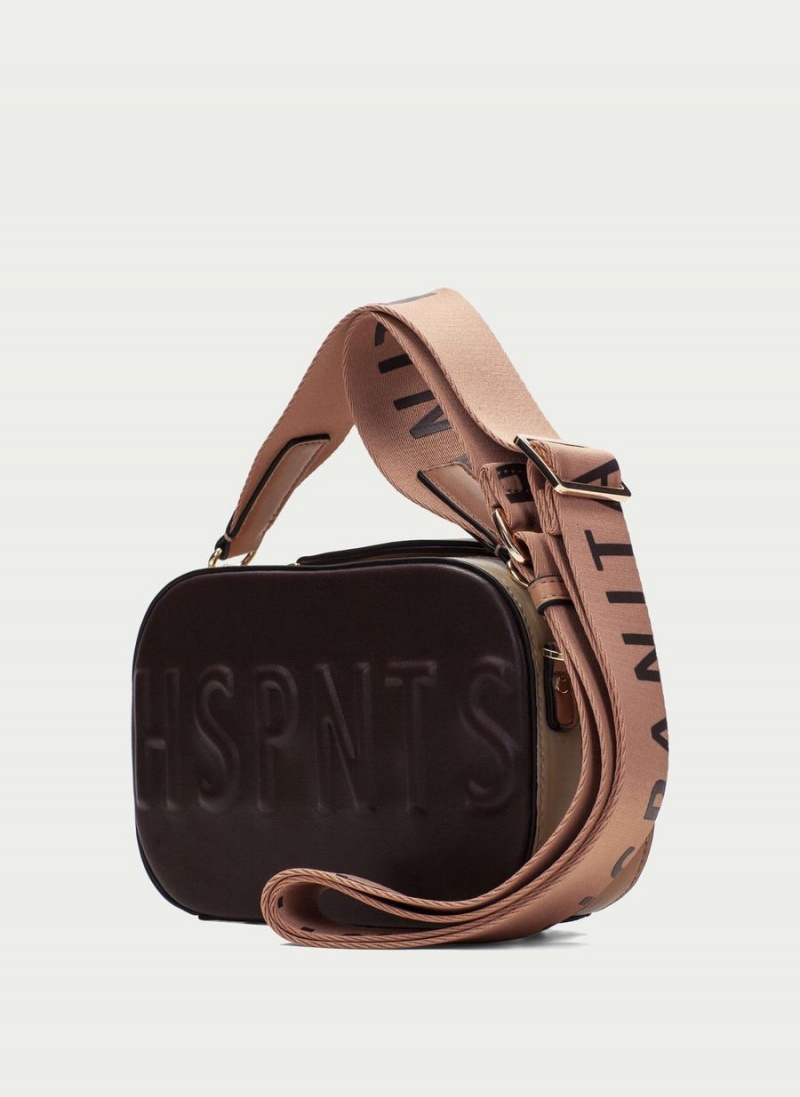 Hispanitas Shoulder Női Táskák Barna | MEM7414TN