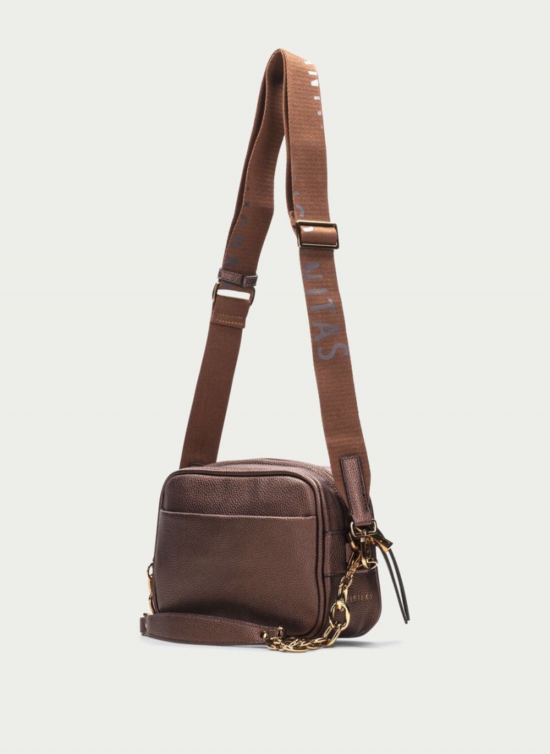 Hispanitas Shoulder Női Táskák Barna | VVK4746TY