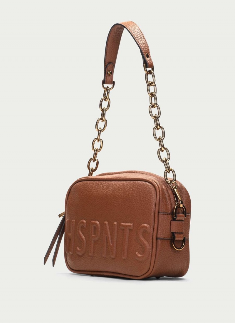 Hispanitas Shoulder Női Táskák Barna | XMF9733GU