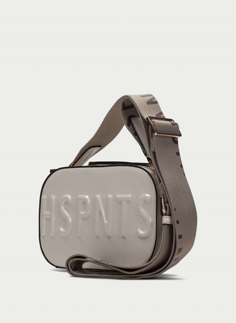 Hispanitas Shoulder Női Táskák Fehér | LOP9554HD