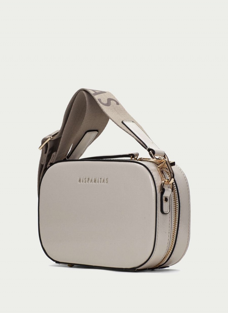 Hispanitas Shoulder Női Táskák Fehér | LOP9554HD