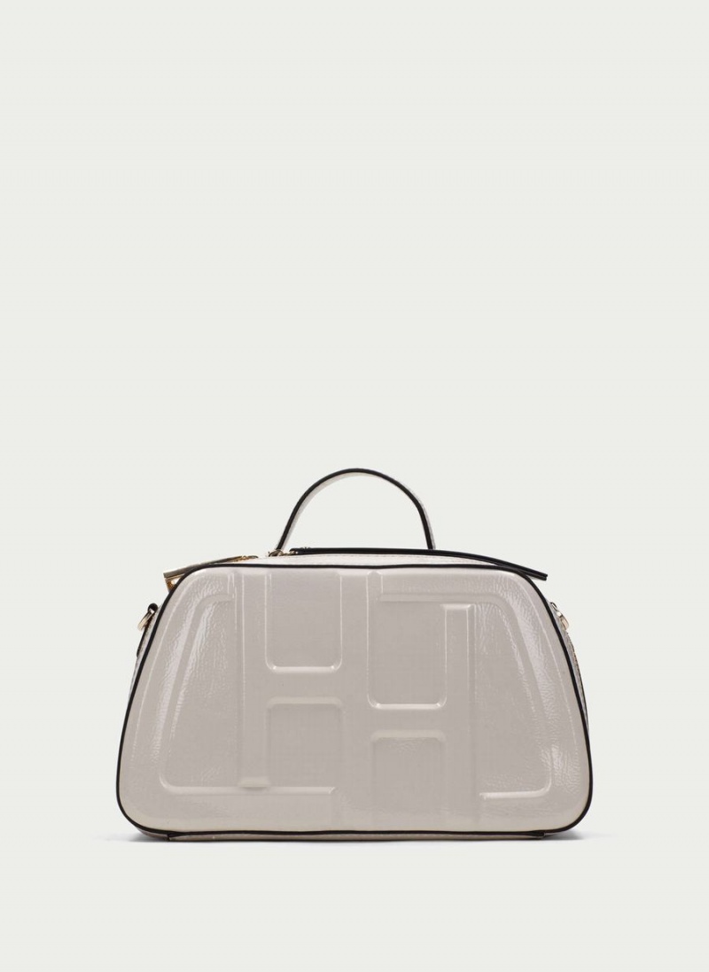 Hispanitas Shoulder Női Táskák Fehér | PZI1328JS