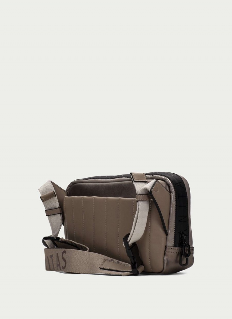 Hispanitas Shoulder Női Táskák Fekete Szürke Barna | XQV5578EA