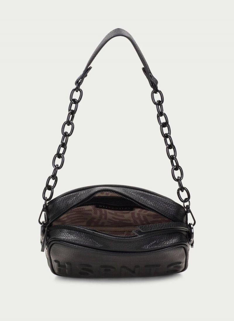 Hispanitas Shoulder Női Táskák Fekete | LLU209OQ