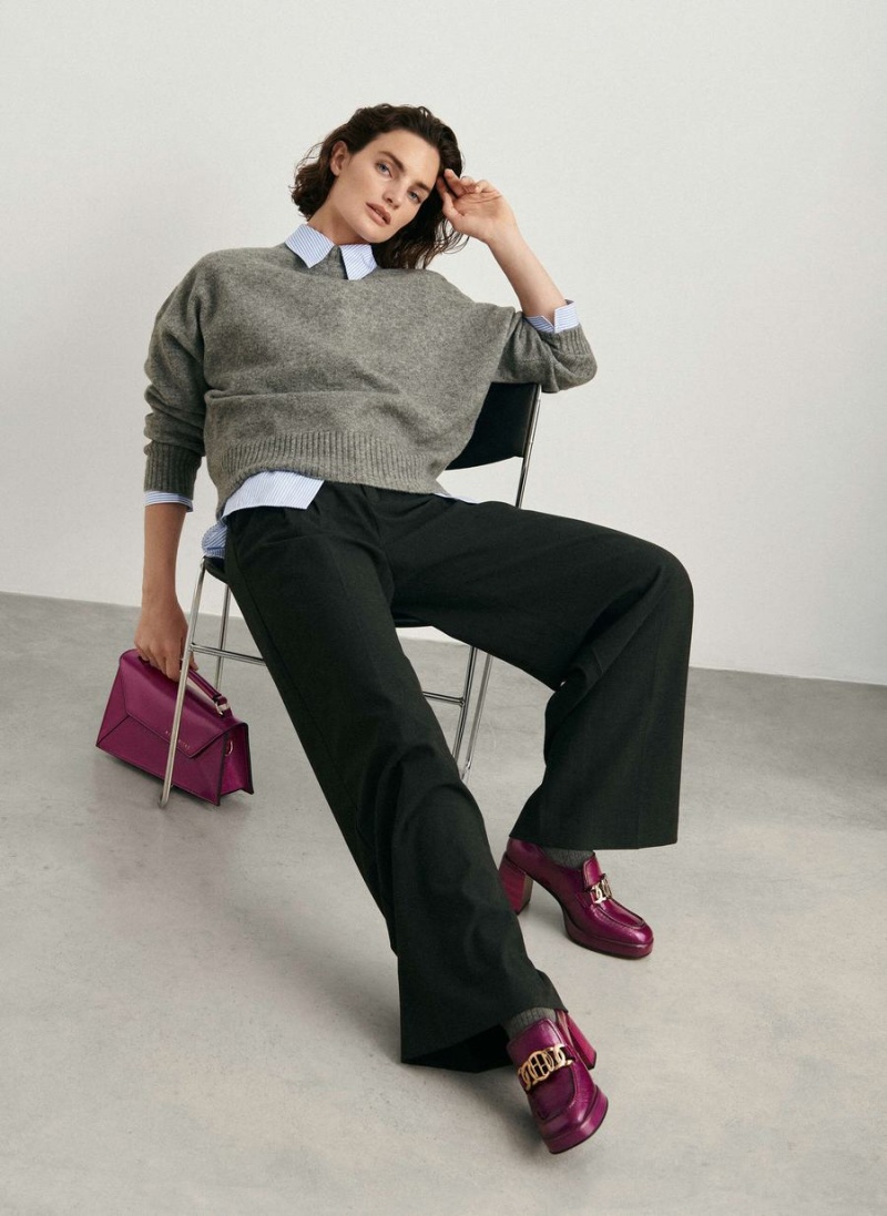 Hispanitas Shoulder Női Táskák Lila | RGT3515ZB