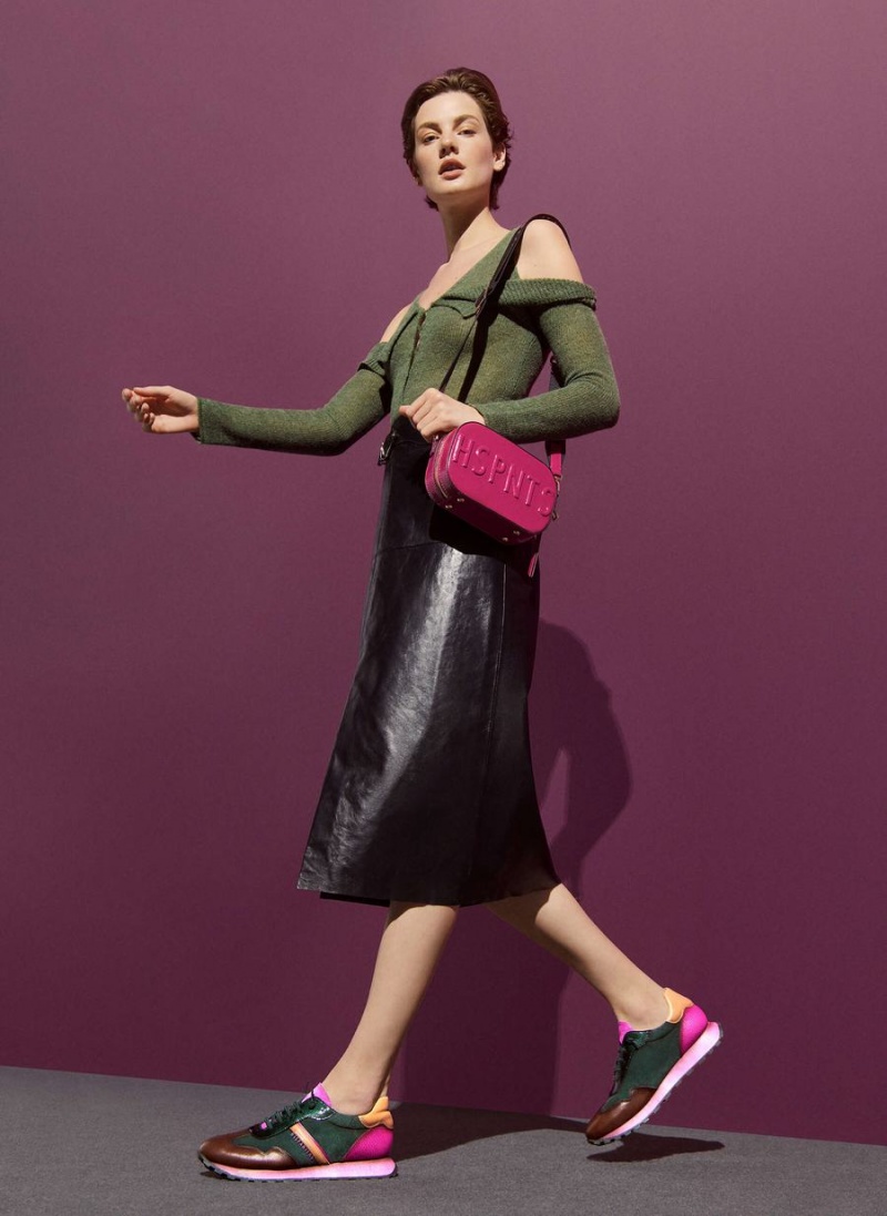 Hispanitas Shoulder Női Táskák Lila | TSC7614HJ