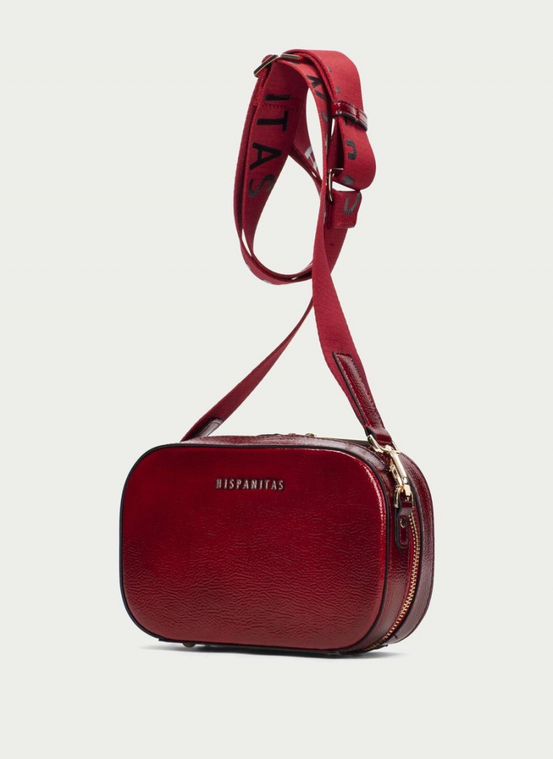 Hispanitas Shoulder Női Táskák Piros | SQH8093PO