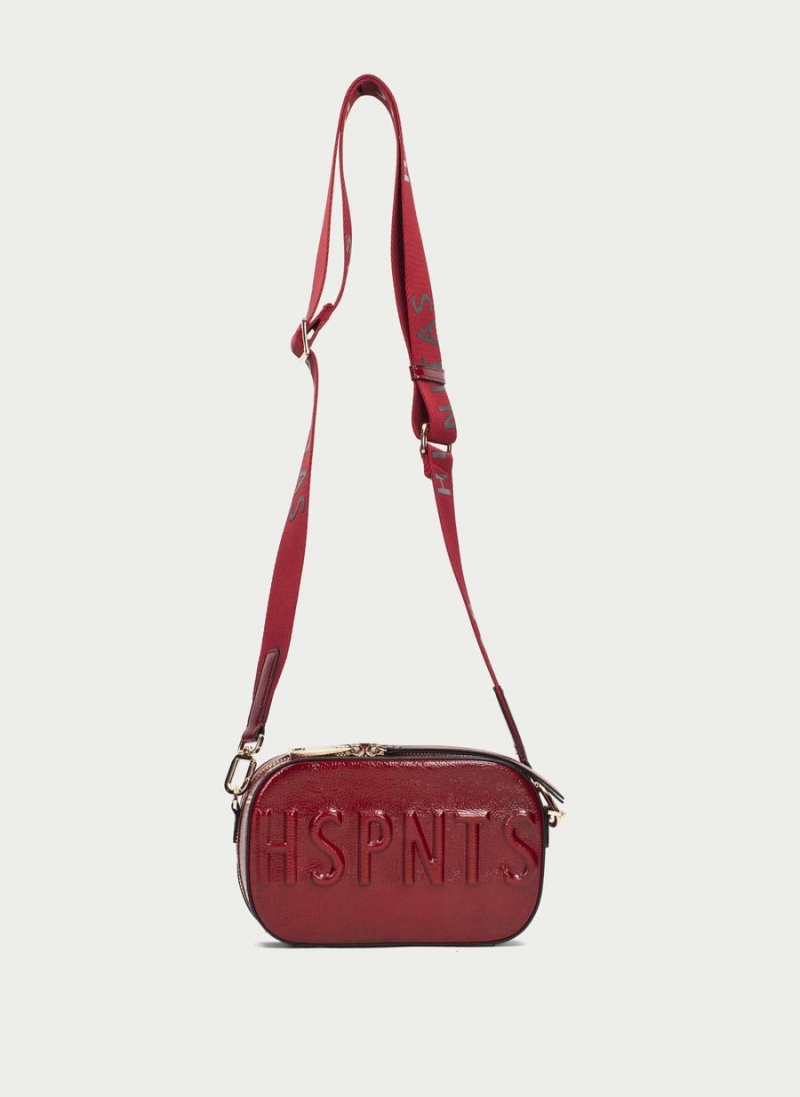 Hispanitas Shoulder Női Táskák Piros | SQH8093PO