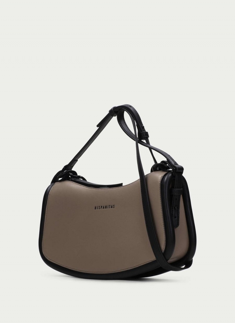 Hispanitas Shoulder Női Táskák Szürke Barna | BQF3976UN