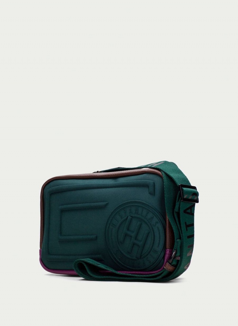 Hispanitas Shoulder Női Táskák Zöld Barna Lila | YHZ9285LQ