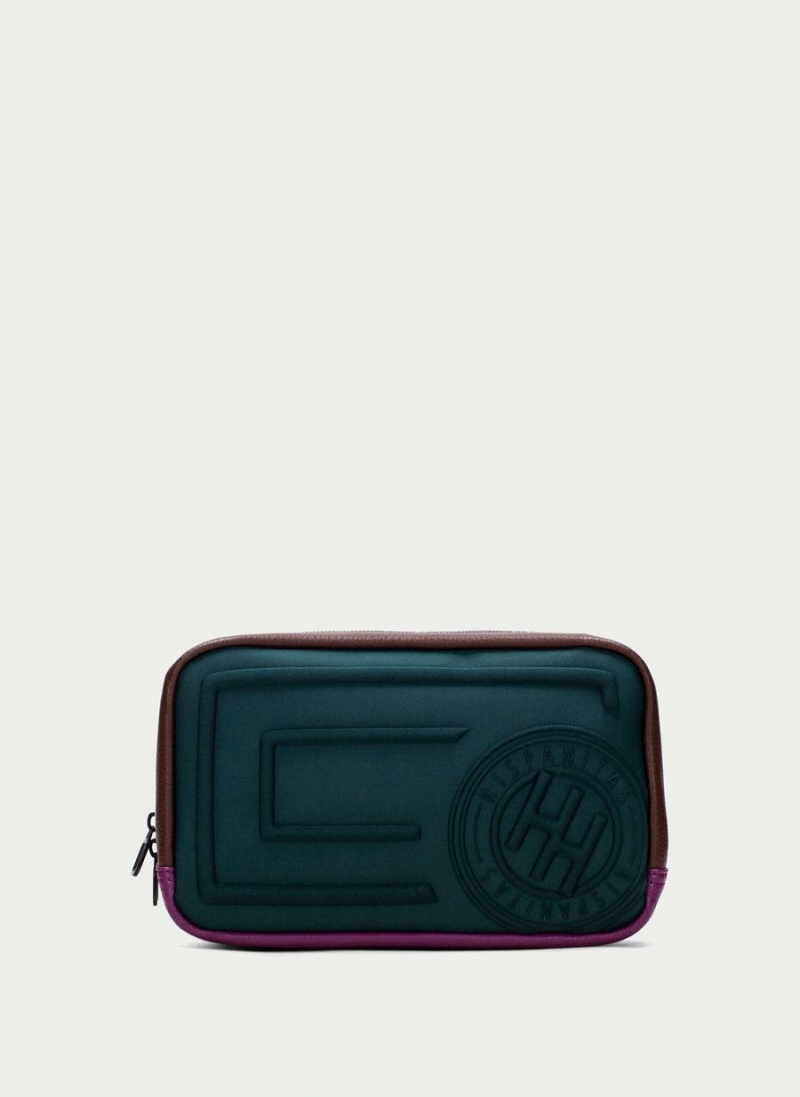 Hispanitas Shoulder Női Táskák Zöld Barna Lila | YHZ9285LQ