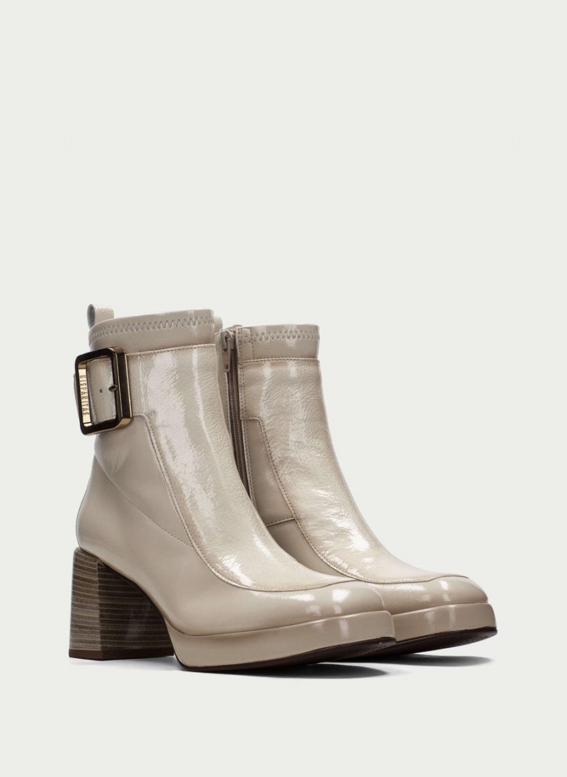 Hispanitas Tokio Női Bokacsizma Fehér | FQW3846TQ