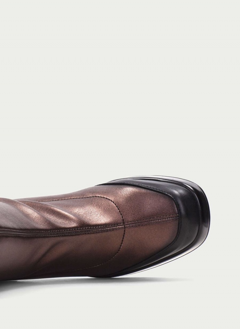 Hispanitas Tokio Női Bokacsizma Fekete Barna | PEB173TD