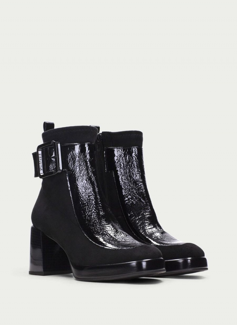 Hispanitas Tokio Női Bokacsizma Fekete | PYE8112VG